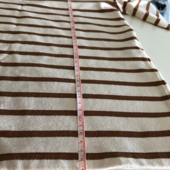 Sezane Colette Mariniere - Ecru/ Camel - Picture 6 of 7